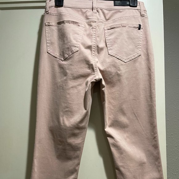 NWT Buffalo David Bitton Mid Rise Jeans Pink - 28 - Picture 1 of 5